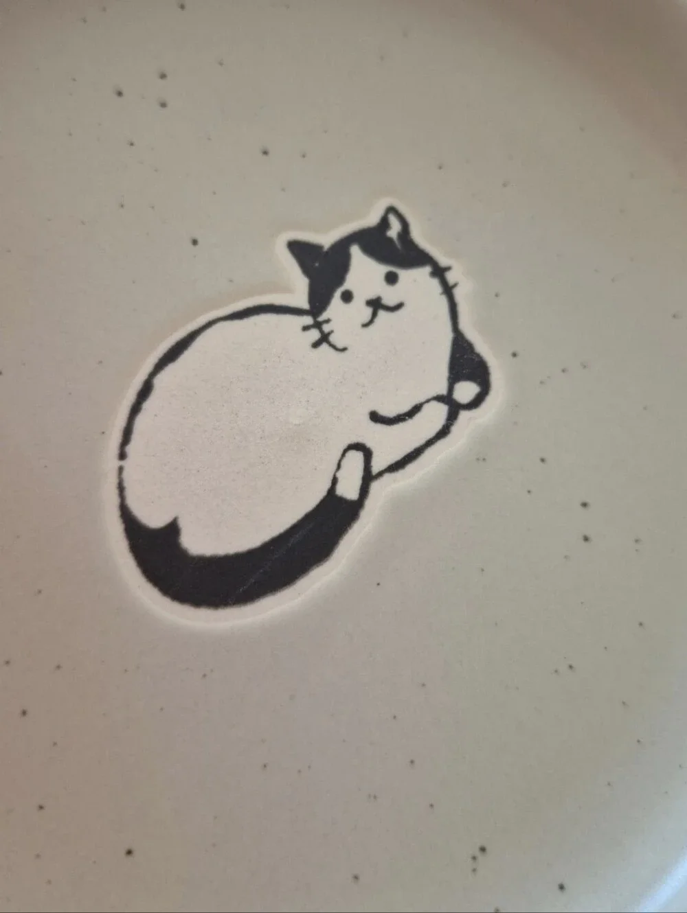 NWT★ Cat Ceramic Plate From Japan